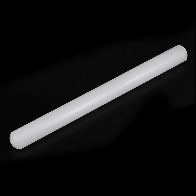 HARFINGTON Fondant Rolling Pin 20 Inch x 1.38 Inch PP Plastic Non-Stick Fondant - Image 3