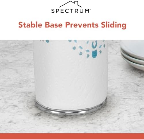 Spectrum Chrome Paper Towel Holder, Countertop