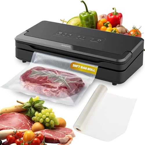 Anova Culinary Precision Vacuum Sealer Pro, 19ft Bag Roll