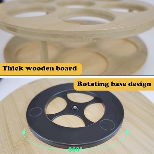 7 Slots Water Bottle Organizer for Stanley Tumbler, Rotatable Stanley