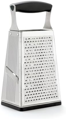 Cuisipro Stainless Steel 4-Sided Cheese Grater