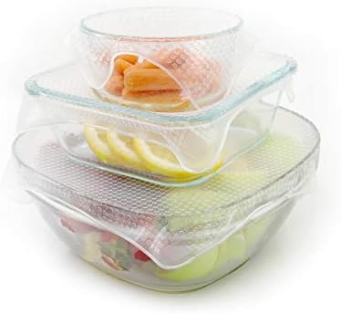 Grand Fusion Silicone Food Wrap, Pack of 3