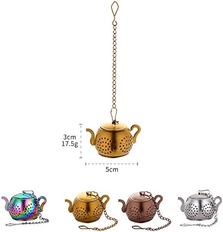 3 Pack Tea Infuser For Loose Tea Stainless Steel Reusable Strainer