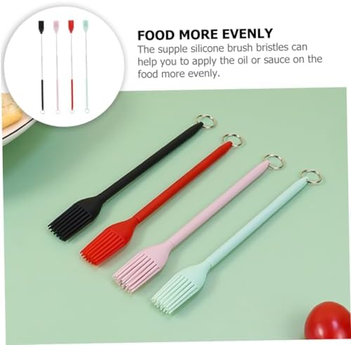 BESPORTBLE 4Pcs Silicone Basting Brush Set for Grilling and Baking