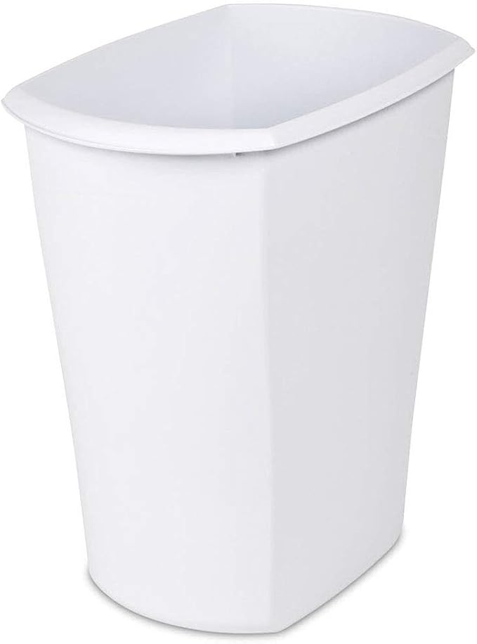 STERILITE 10528006 White Waste Can by Sterilite