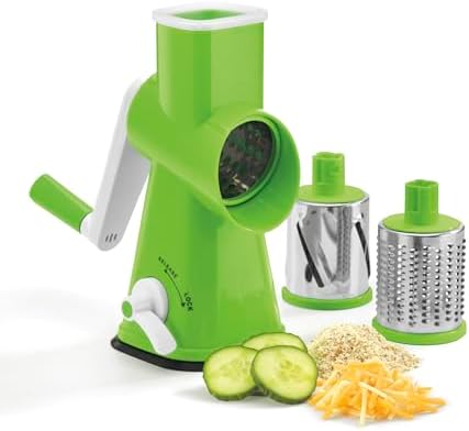 Cuisinart Fresh Slice Rotary Drum Grater, 3 Stainless Steel Drums