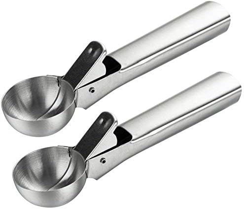 Mayata 2 Sets of Ice Cream Scoop Rust Proof Ice Cream Cookie Scoop