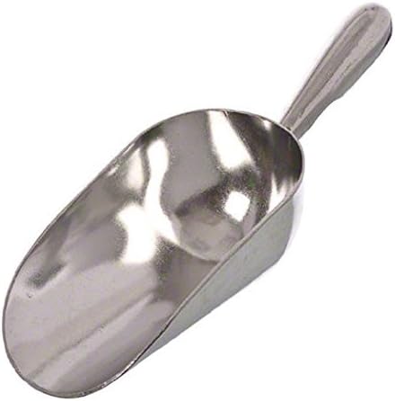 5 oz. Cast Aluminum Scoop with Contoured Handle - Set of 6
