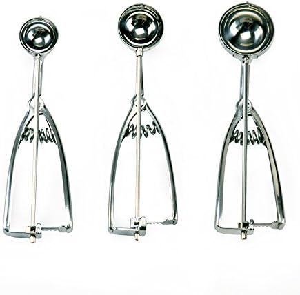 Norpro Stainless Steel Cookie Scoops, Set of 3