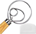 Danish Dough Whisk, Sourdough Tools For Bread Mixer,Sourdough Starter
