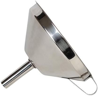 Excellante 849851007864 Stainless Steel Funnel with Removable