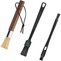 Coffee Grinder Cleaning Brush Set, Walnut Wood Handle