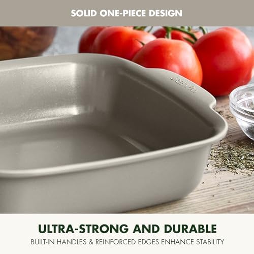 GreenPan Premiere Ovenware Healthy Ceramic Nonstick 8" Square Cake
