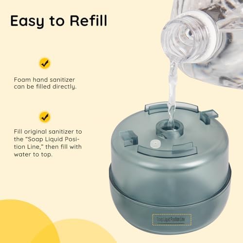 Besdor Automatic Foaming Soap Dispenser, Yellow Duck Touchless for