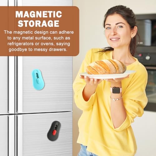 2PCS Bread Lame, Magnetic & Extractable Sourdough Scoring Tool with