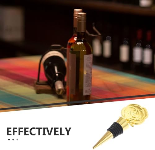 PRETYZOOM Set of 3 Creative Wine Bottle Stoppers Reusable Silicone
