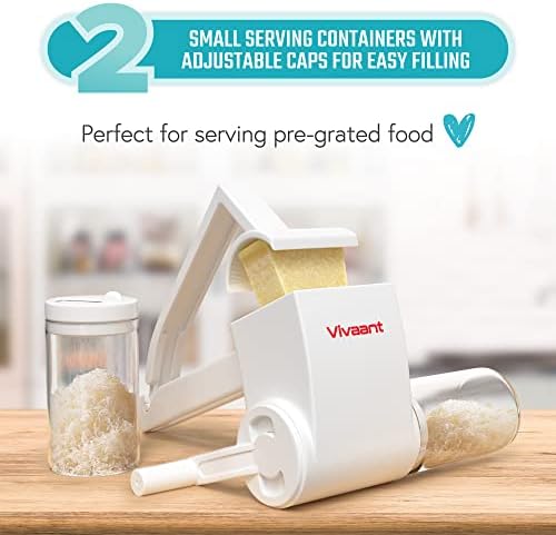 Vivaant Rotary Cheese Grater Hand Crank