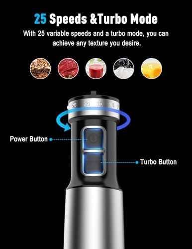 1000W Powerful Immersion Blender handheld, 2026 New Update Hand