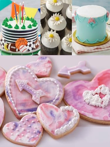 48 Pcs Small Piping Tips Set with Couplers for Cake Decorating &