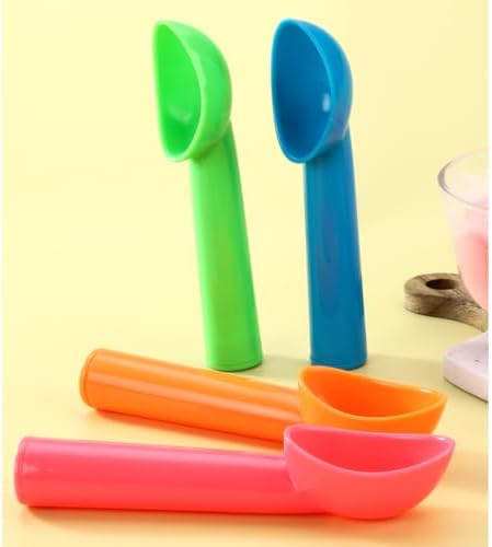 4PCS 19x4cm Food Grade PP Plastic Ice Cream Scoop Kitchen Accessories