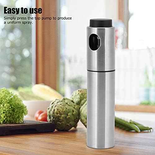 Olive Oil Sprayer, 100ml, Stainless Steel, for Cooking & Grilling