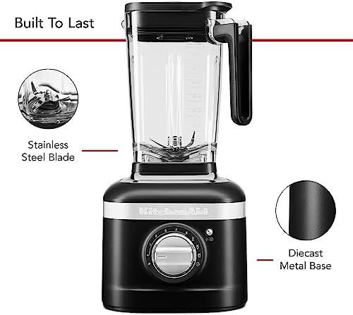 KitchenAid K400 Variable Speed Blender, Black Matte