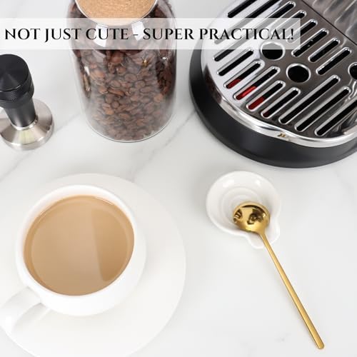 Coffee Spoon Rest for Coffee Bar Accessories Ceramic Coffee Spoon