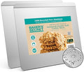 Baker's Secret 2pcs Pure Aluminum Insulated Cookie Sheet Commercial