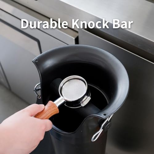 watchget Commercial Espresso Knock Box - Floor Standing Coffee Ground