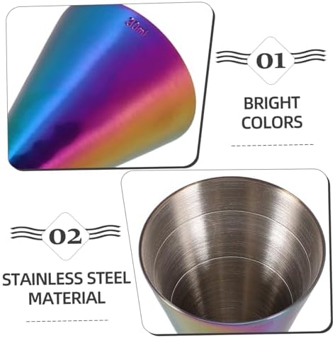 Stainless Steel Dual-ended Bar Measuring Jigger 30ml 45ml