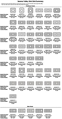 Serene Valley Sink Protector Grid, 26-1/16" x 14-1/16"