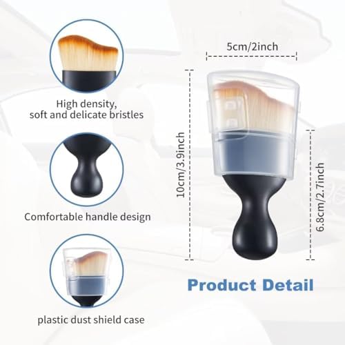 Automotive Detail Brush and Suede Cleaning Towel