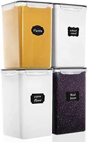 M MCIRCO Extra Large 4 Pack 6.5L Food Storage Containers