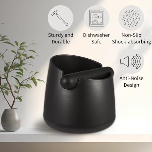 IAOSEN Knock Box Large Capacity Design Espresso Knock Box
