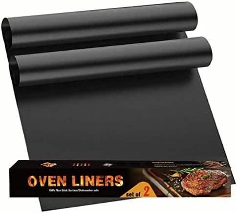 Oven Mat Liners for Bottom of Oven, 17"x25", 2PACK