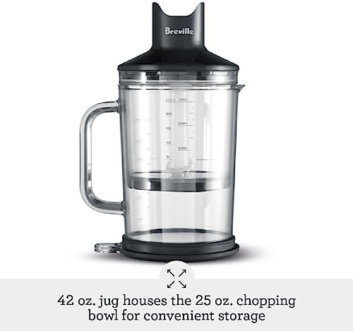 Breville BSB510XL Control Grip Immersion Blender, Brushed Stainless