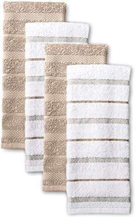 KitchenAid Albany Kitchen Towel and Oven Mitt Set (4-Pack)