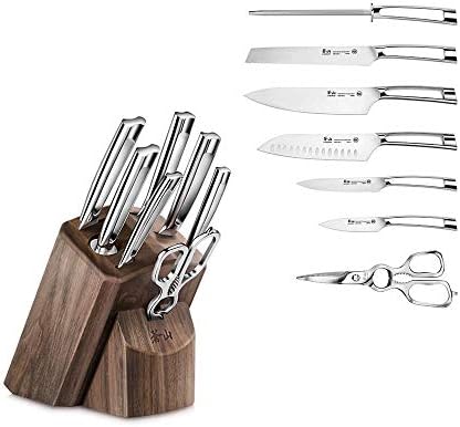 Cangshan N1 Series 8-Piece Knife Block Set, Walnut
