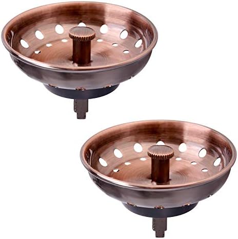 KONE Copper Sink Strainer Basket, 2 Pcs