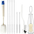 straw cleaner brush suit, Used for cleaning water cups and straws