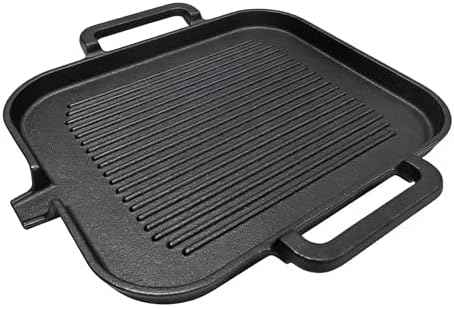 Cast Iron Grill Pan (11.8 x 9.8 inch)