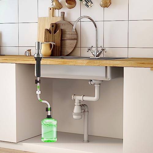 Soap Dispenser for Kitchen Sink, Brushed Nickel