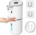 OHIFAST Automatic Touchless Soap Dispenser, 12.8oz/380mL, White