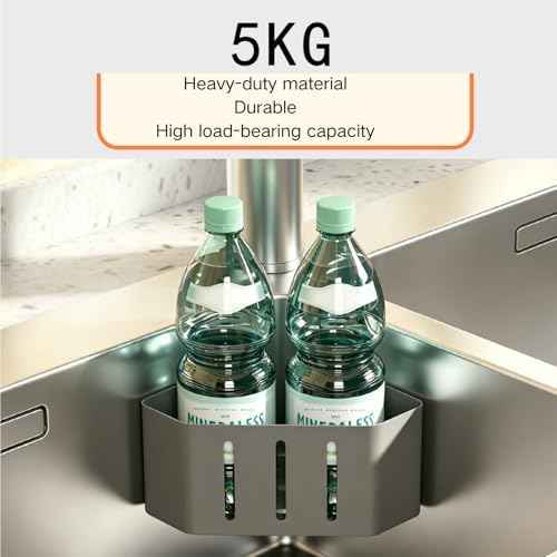 Triangular Sponge Holder with Suction Cups