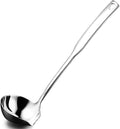 Kitchen Soup Ladle 304 Stainless Steel Punch Metal Luminous Ladell Spoons by Hvanam