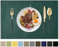 Romanstile Cloth Placemats Set of 4, Heat Resistant Double Layered