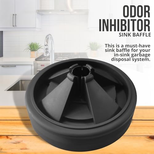 AR-PRO (2-Pack) Garbage Disposal Rubber Drain Insert - 3 3/8" Garbage