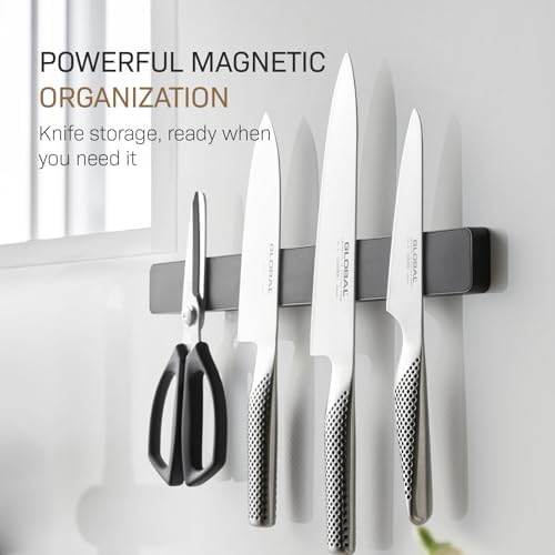 YAMAZAKI Home Magnetic Knife Holder Wall Mount