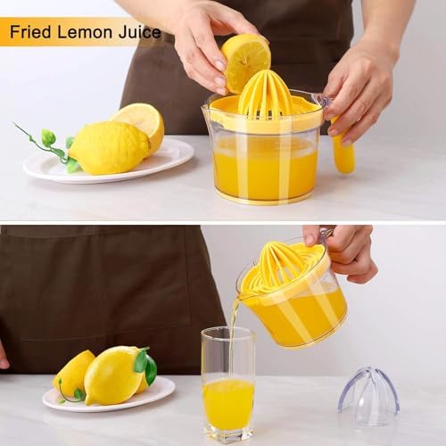Drizom Manual Citrus Juicer Squeezer, 20OZ