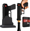 Electric Gun Wine Corkscrew Bottle Opener - Rechargeable Holster Base